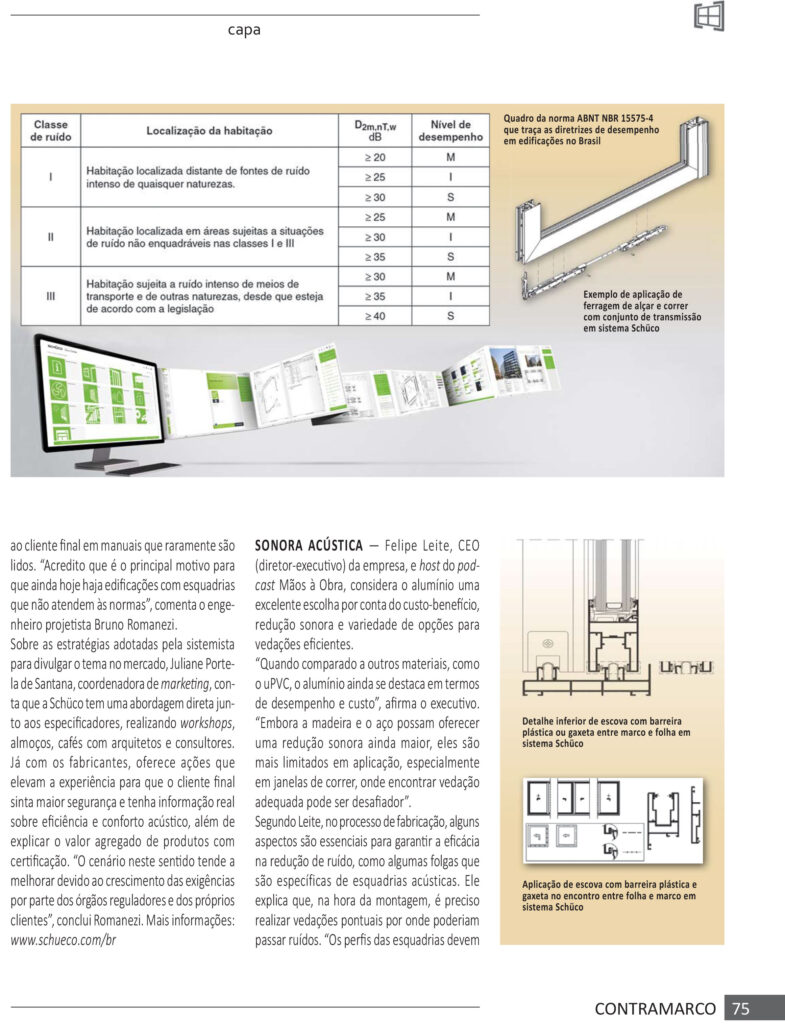 Sonora Janelas Acústicas Antirruídos - Revista Contramarco
